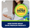 Quilted Northern Ultra Soft & Strong Toilet Paper, 18 Mega Rolls, Recyclable Paper Packaging