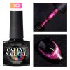 Nail Cat Eye Gel Set in 8 Colors Magnetic Gel Nail Polish, UV Gel Polish for Home DIY Nail Salon - Magnetic Wand Included